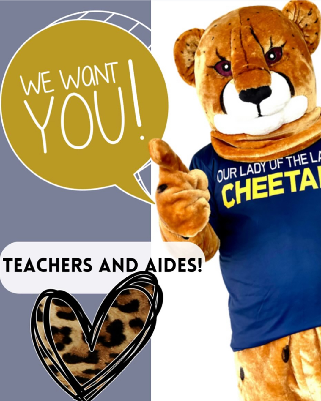 Join Our Lady of the Lakes Catholic School!