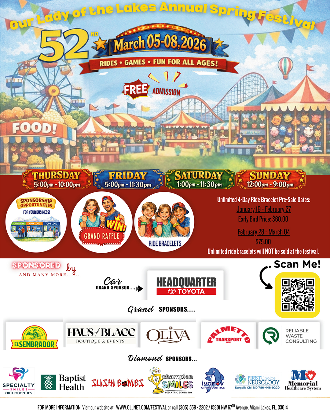 Our 2026 Annual Spring Festival Sponsors                                                                                                                                                                                                                                                                    