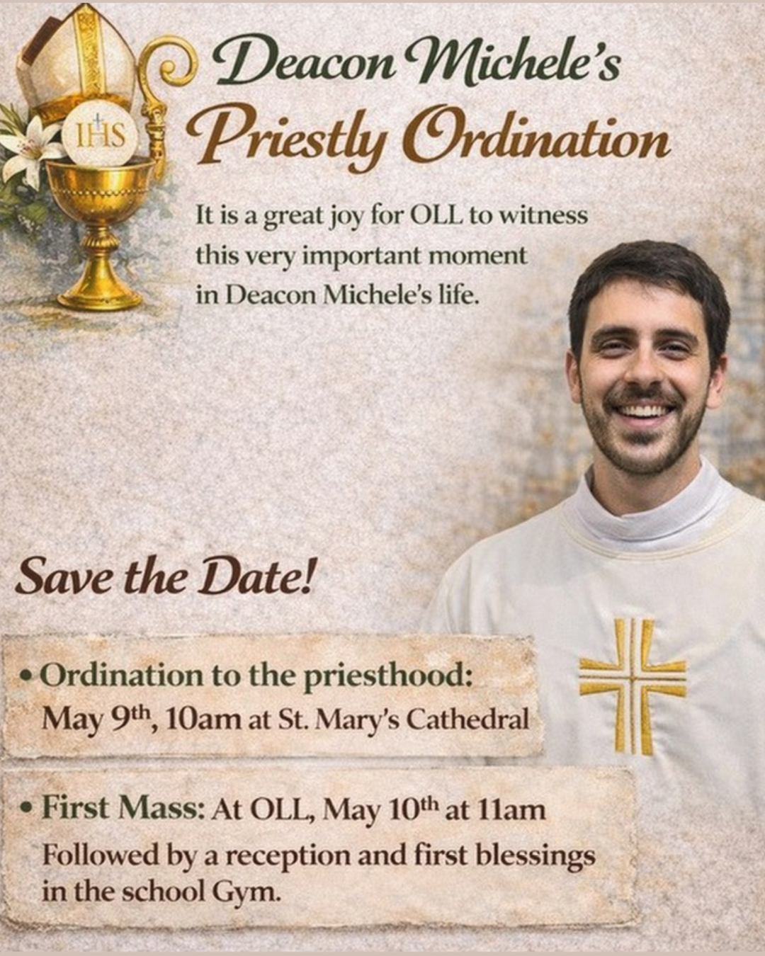 Priestly Ordination - Deacon Michele´s                                                                                                                                                                                                                                                                     