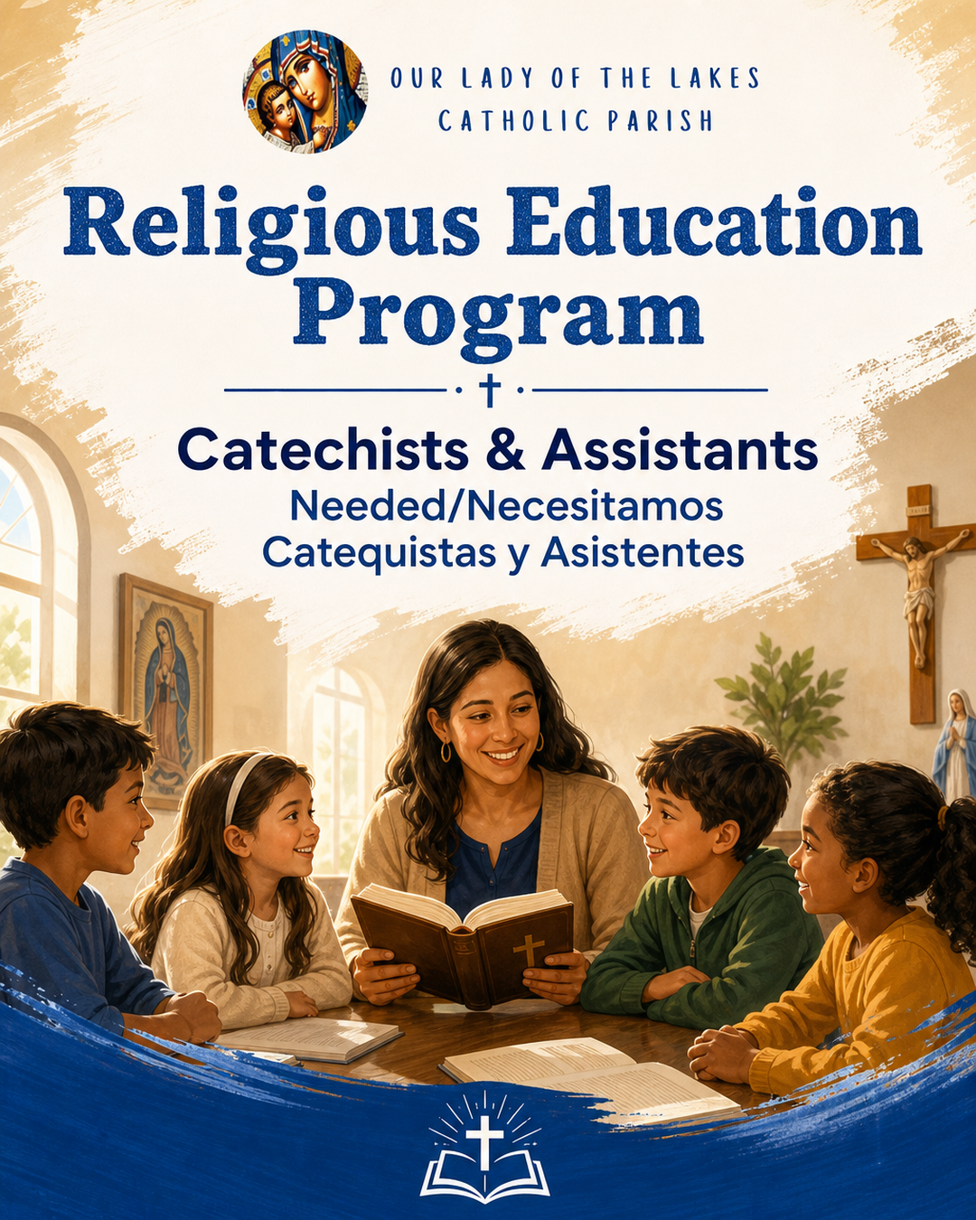 Catechists & Assistants Needed                                                                                                                                                                                                                                                                              